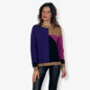 Maglione Girocollo Color Block